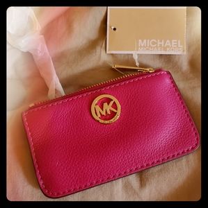 Micheal Kors change purse card key ring
